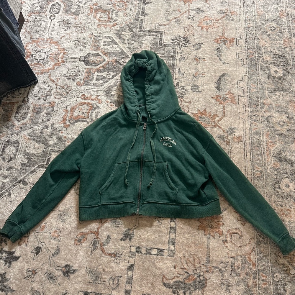American Eagle Outfitters Green Casual Jacket